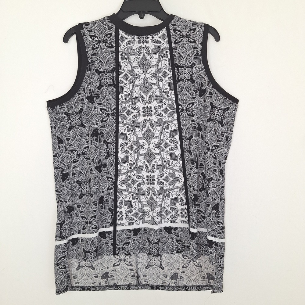 Whimsigoth Boho Bohemian Grunge Sleeveless Layering Vaction High Low Blouse Cato